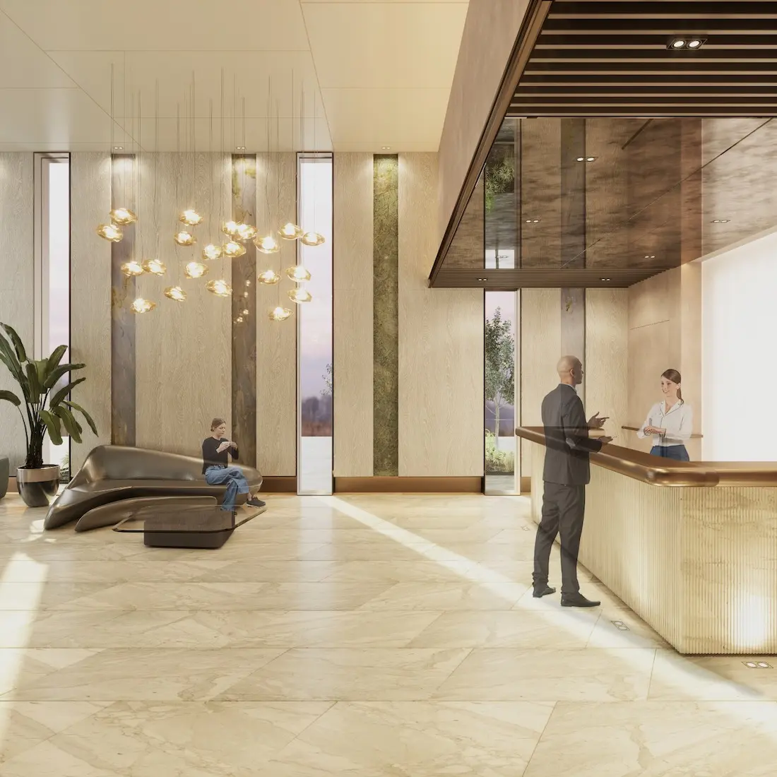 Lobby area